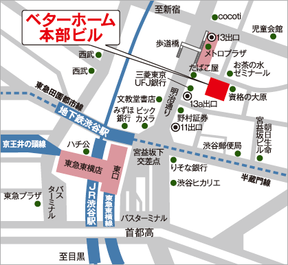 本部アクセスMAP